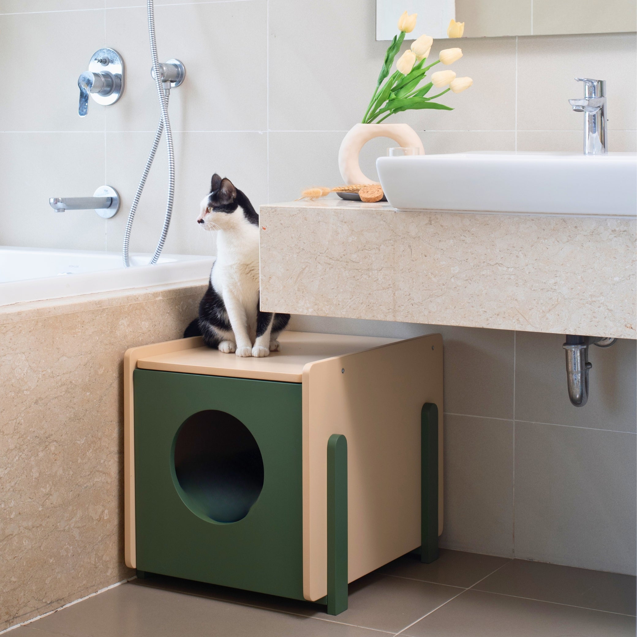 Poop Nest - Small Litter Box Enclosure