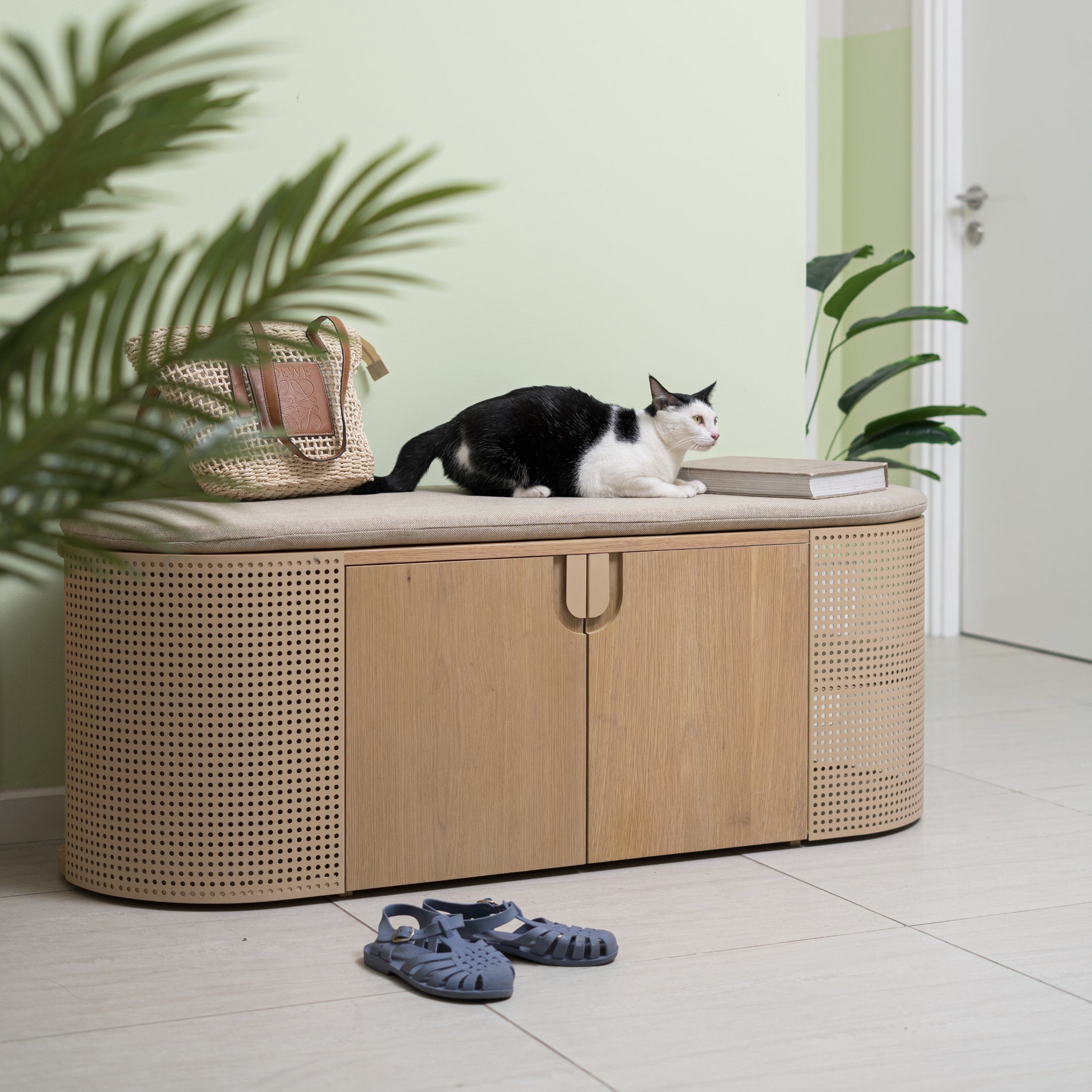 Poop Lounge - Large Litter Box Enclosure - (4 units left then closing shop)