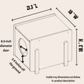 Load image into Gallery viewer, Poop Nest - Small Litter Box Enclosure