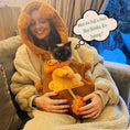 Load image into Gallery viewer, FluffyKitty | Lion hoodie for Cat Lovers