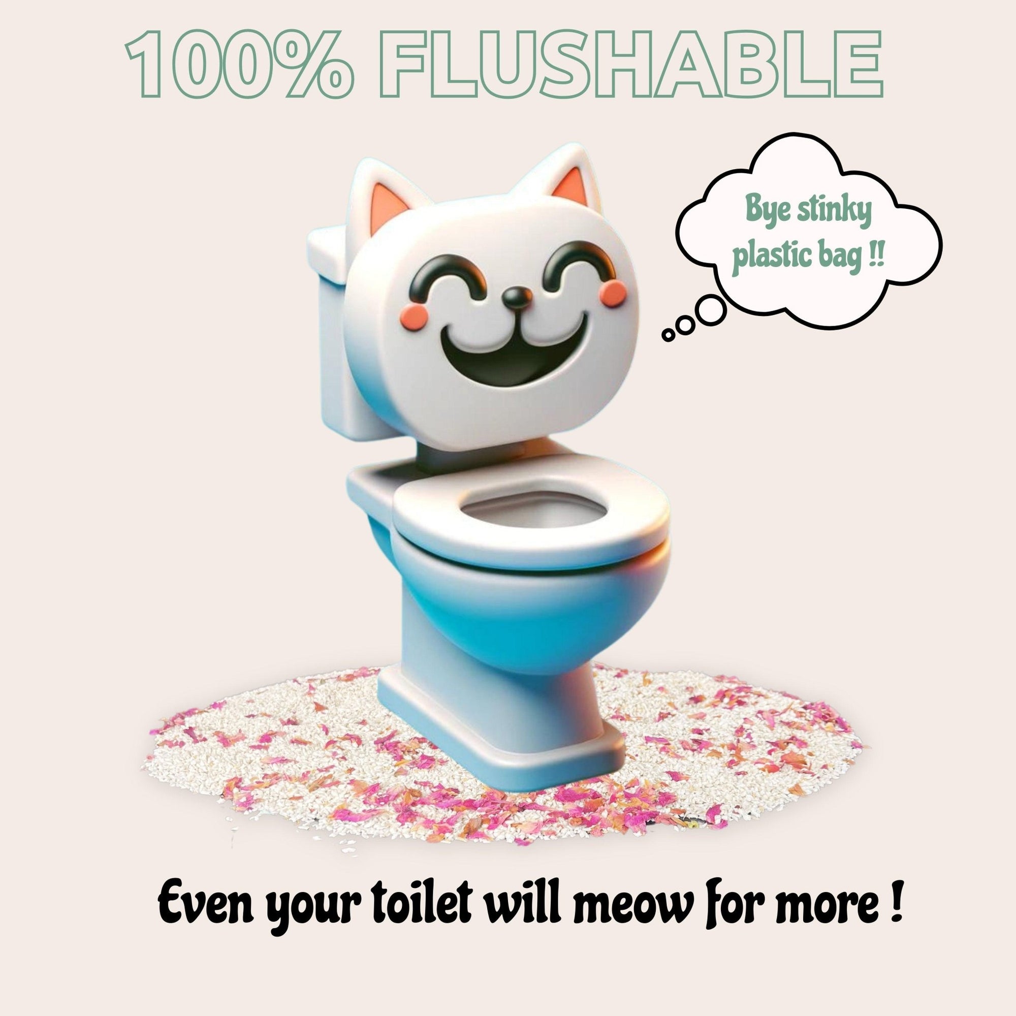 Flushit | Crushed Plant-Mix Litter - Shichic