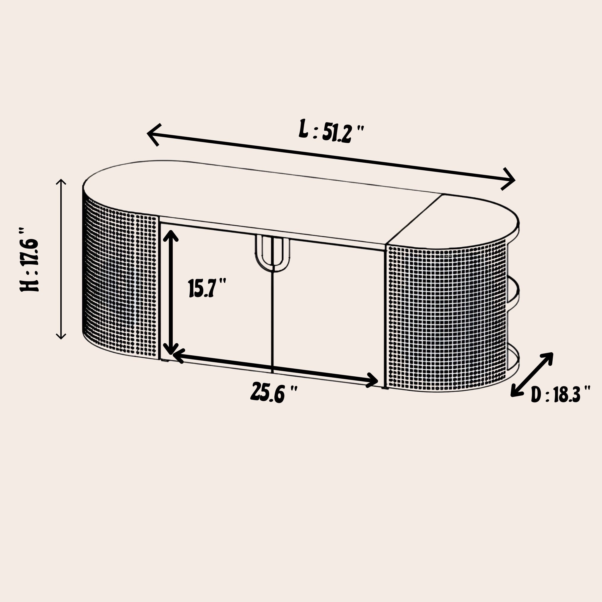 Poop Lounge - Large Litter Box Enclosure - (4 units left then closing shop)