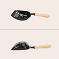 Load image into Gallery viewer, Eco-friendly steel cat litter scoop, coated for easy cleaning, displayed on a clean white background to highlight its sleek design