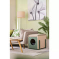 Load image into Gallery viewer, (Classic Cushion) cat cushion on a small litter box enclosure
