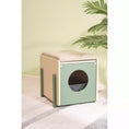 Bild in Galerie-Betrachter laden, (Classic Cushion) cat cushion on a small litter box enclosure
