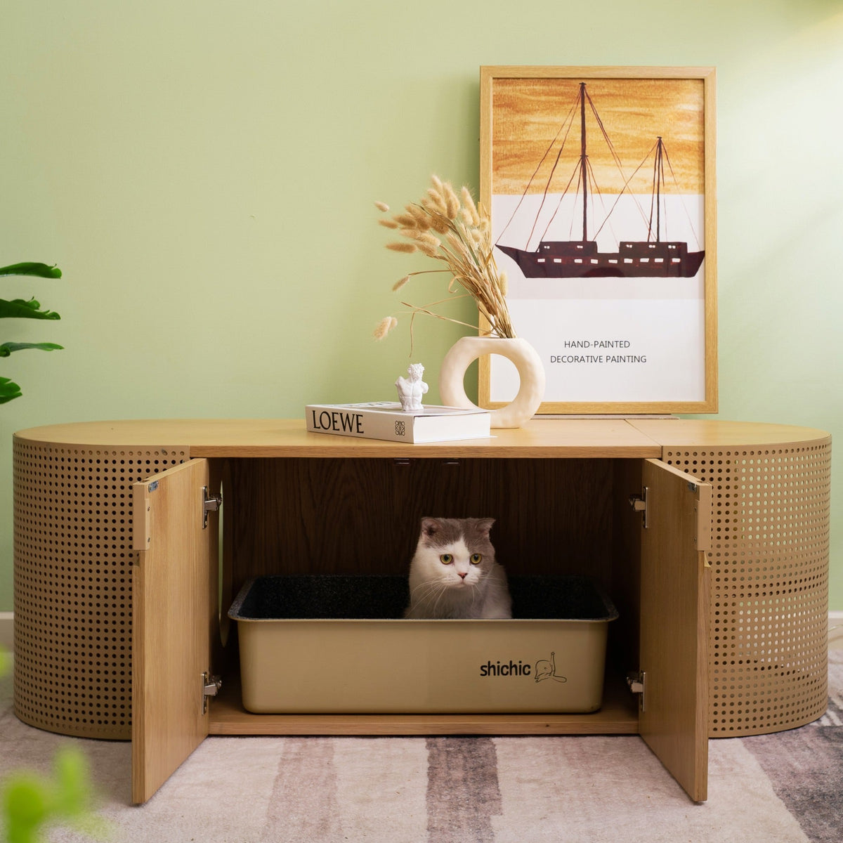 Amazon Extra Large Cat Litter Box Enclosure Slide Cat Litter