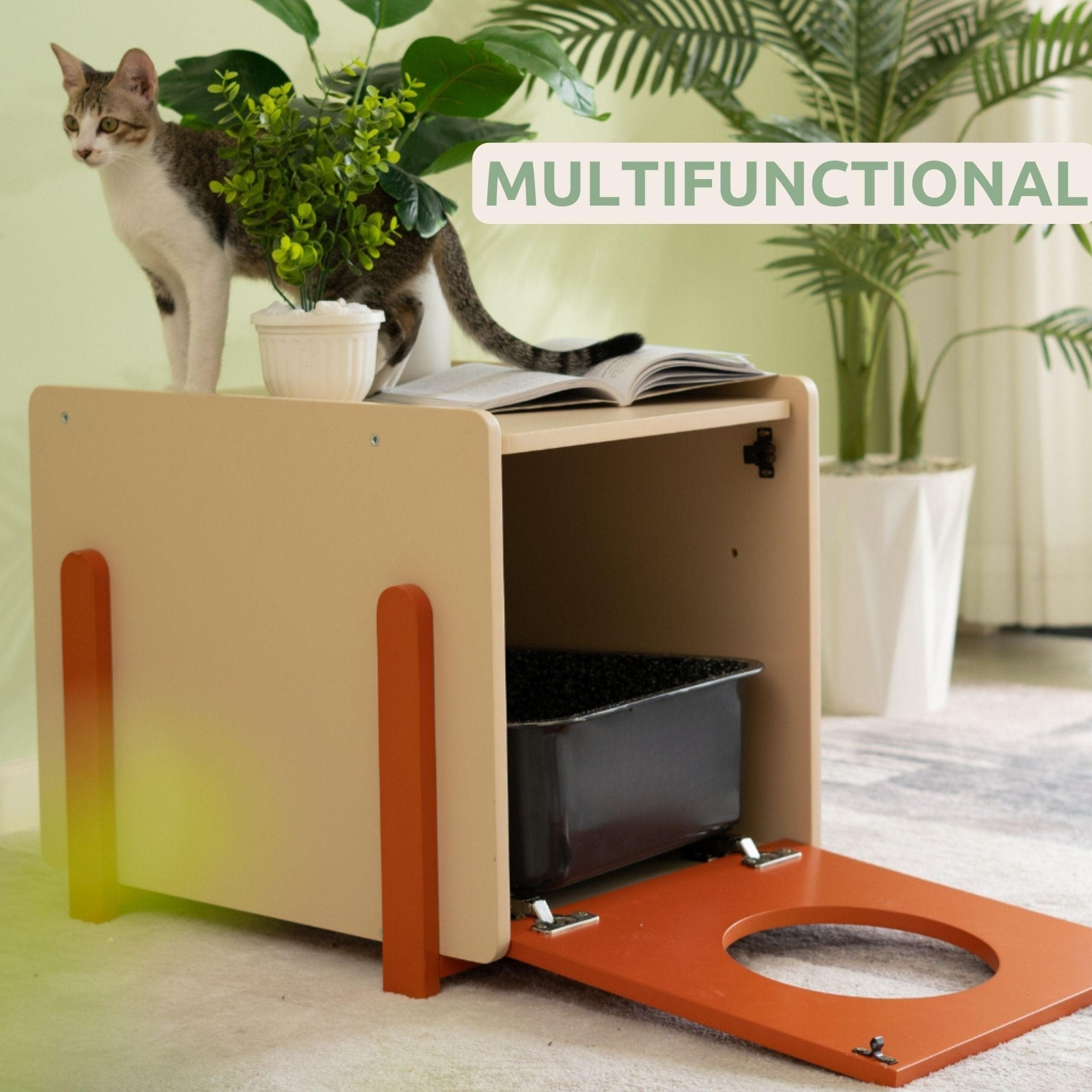 Poop Nest - Small Litter Box Enclosure for Little Furballs | Shichic